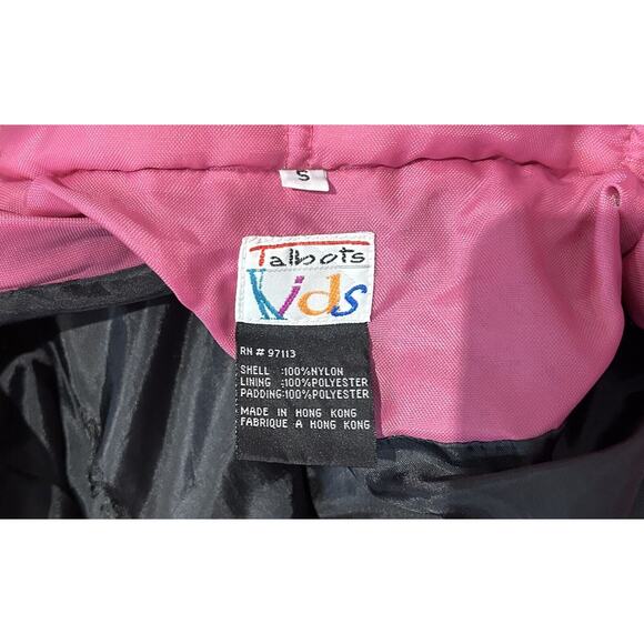 Girls size Small Pink Talbots Kids Jacket - Picture 3 of 3